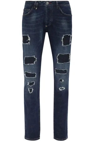 Philipp Plein Skinny-Jeans im Distressed-Look