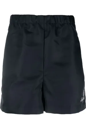 Sporty & Rich Badeshorts mit Logo-Print