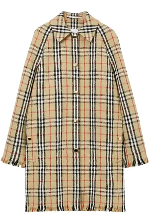 Burberry Bouclé-Regenmantel