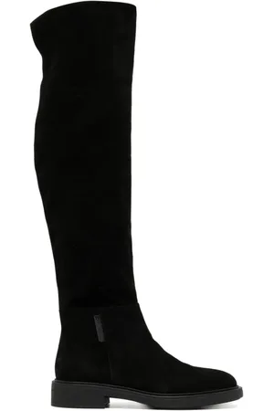 Gianvito Rossi Stiefel mit runder Kappe