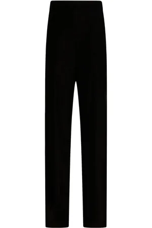 Etro Straight-Leg-Hose in Samtoptik