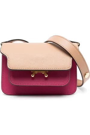 Marni Schultertasche in Colour-Block-Optik
