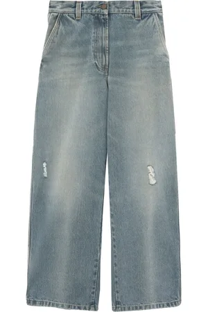 Palm Angels Jeans mit weitem Bein
