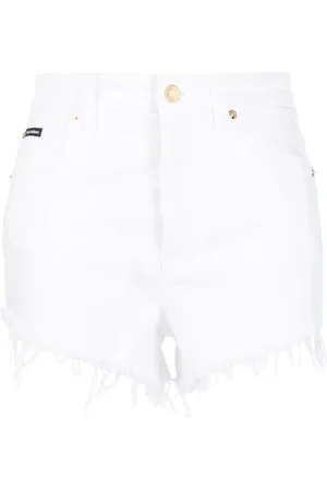 Dolce & Gabbana Ausgefranste Jeansshorts