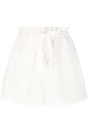 ULLA JOHNSON Bestickte Shorts