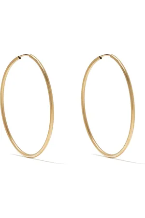 We by White Bird 18kt Gelbgoldcreolen