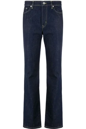 Kenzo Asagao Straight-Leg-Jeans