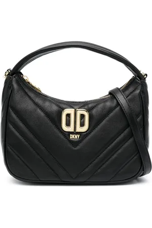 DKNY Handtasche mit Logo-Schild
