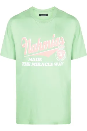 Nahmias T-Shirt mit Logo-Print