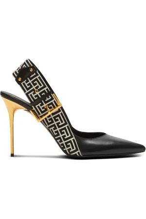 Balmain Slingback-Pumps mit Monogramm