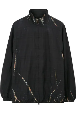 Burberry Jacke mit verschnittenem Karo