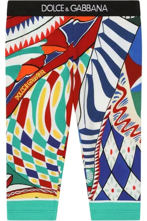 Dolce & Gabbana Leggings mit abstraktem Print