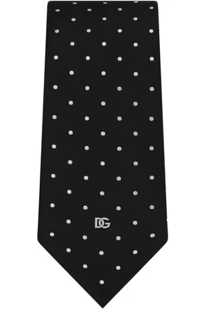 Dolce & Gabbana Seidenkrawatte mit Polka Dots