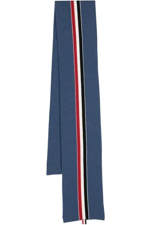 Thom Browne Intarsien-Schal mit Streifen