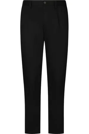 Dolce & Gabbana Klassische Hose mit Logo-Prägung