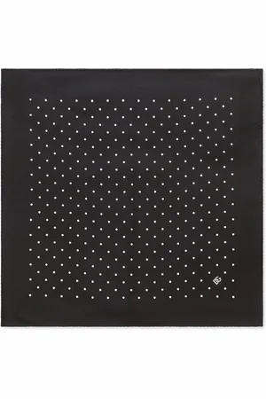 Dolce & Gabbana Seidenschal mit Polka Dots