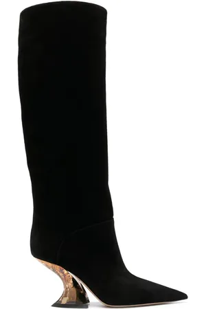 Casadei Kniehohe Wildlederstiefel 85mm
