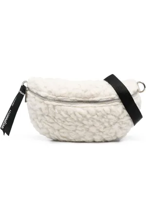 MONNALISA Gürteltasche aus Faux Shearling