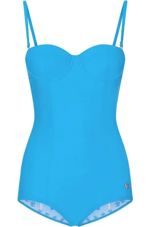 Dolce & Gabbana Badeanzug mit Logo-Print
