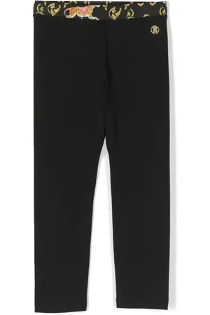Roberto Cavalli Leggings mit Logo-Stickerei