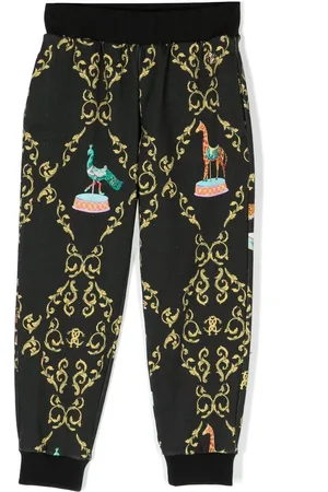 Roberto Cavalli Jogginghose mit Art-Deco-Print