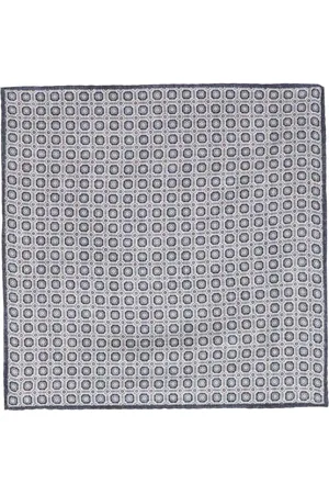 Brunello Cucinelli Einstecktuch aus Seide mit Print