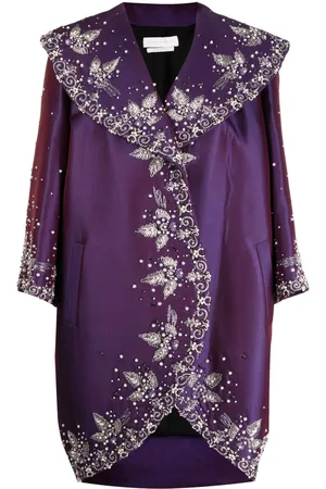 Saiid Kobeisy Mikado Jacke mit Satin-Finish
