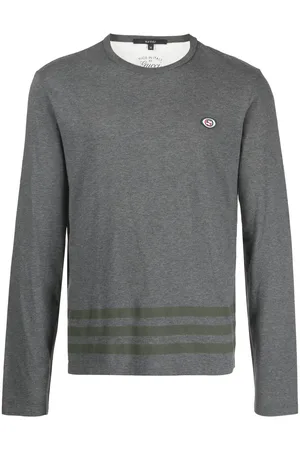 Gucci Langarmshirt mit Logo-Stickerei