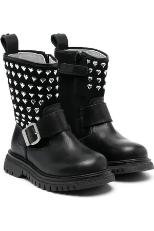 MONNALISA Stiefeletten mit Nieten in Herzform