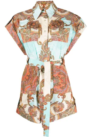 Forte Dei Marmi Playsuit mit Jacquardmuster