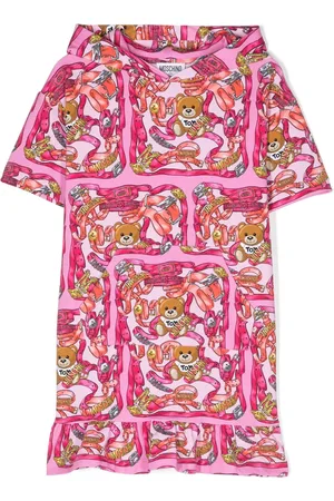 Moschino Kleid mit grafischem Print