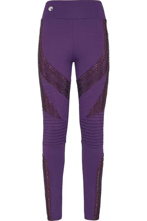 Philipp Plein Leggings mit Strass-Logo