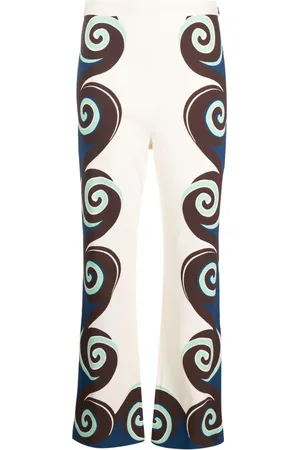 La DoubleJ Hose mit geometrischem Print