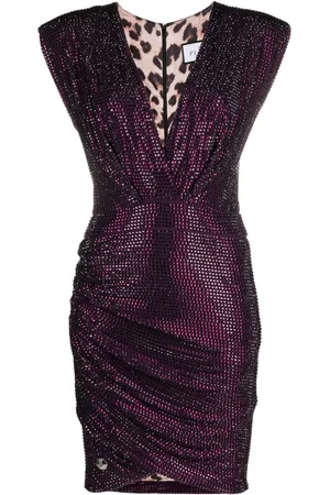 Philipp Plein Minikleid mit Kristallen