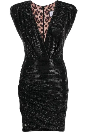 Philipp Plein Minikleid mit Kristallen