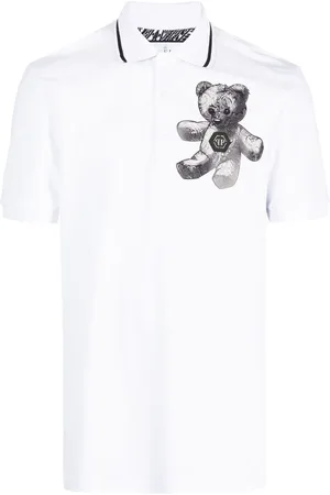 Philipp Plein Poloshirt mit Teddy