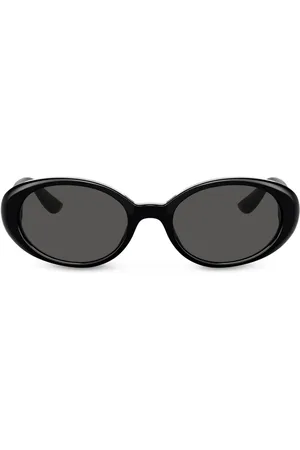 Dolce & Gabbana Re-Edition DNA Sonnenbrille mit ovalem Gestell