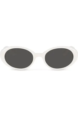 Dolce & Gabbana Re-Edition DNA Sonnenbrille mit ovalem Gestell