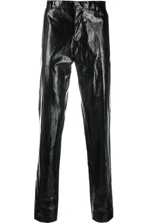 WALTER VAN BEIRENDONCK Sharp Hose mit Vinyl-Finish