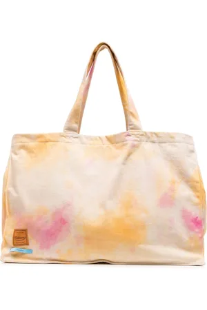 haikure Shopper mit Farbklecks-Print