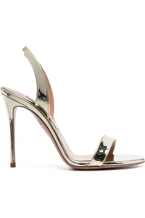 Aquazzura So Nude Slingback-Sandalen