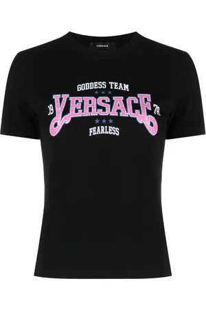 VERSACE T-Shirt mit Logo-Print