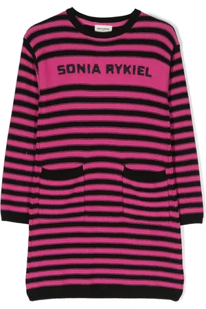 Sonia Rykiel Enfant Gestreiftes Strickkleid