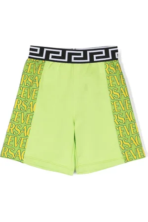 VERSACE Bermudas mit Logo-Print