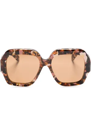 Chloé Sonnenbrille mit eckigem Gestell
