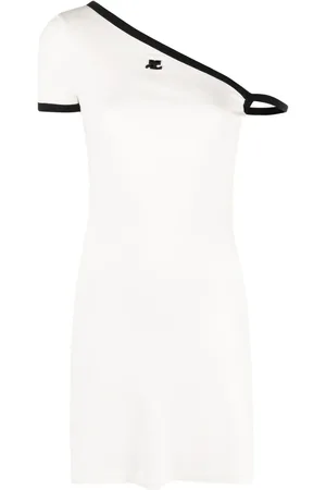 Courrèges Asymmetrisches Minikleid