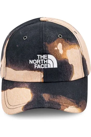 Supreme X TNF Baseballkappe mit Bleach-Effekt