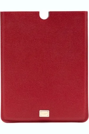 Dolce & Gabbana Tablethülle mit Logo-Schild