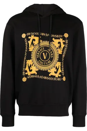VERSACE Hoodie mit Logo-Print