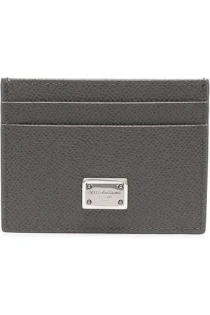 Dolce & Gabbana Kartenetui mit Logo-Schild